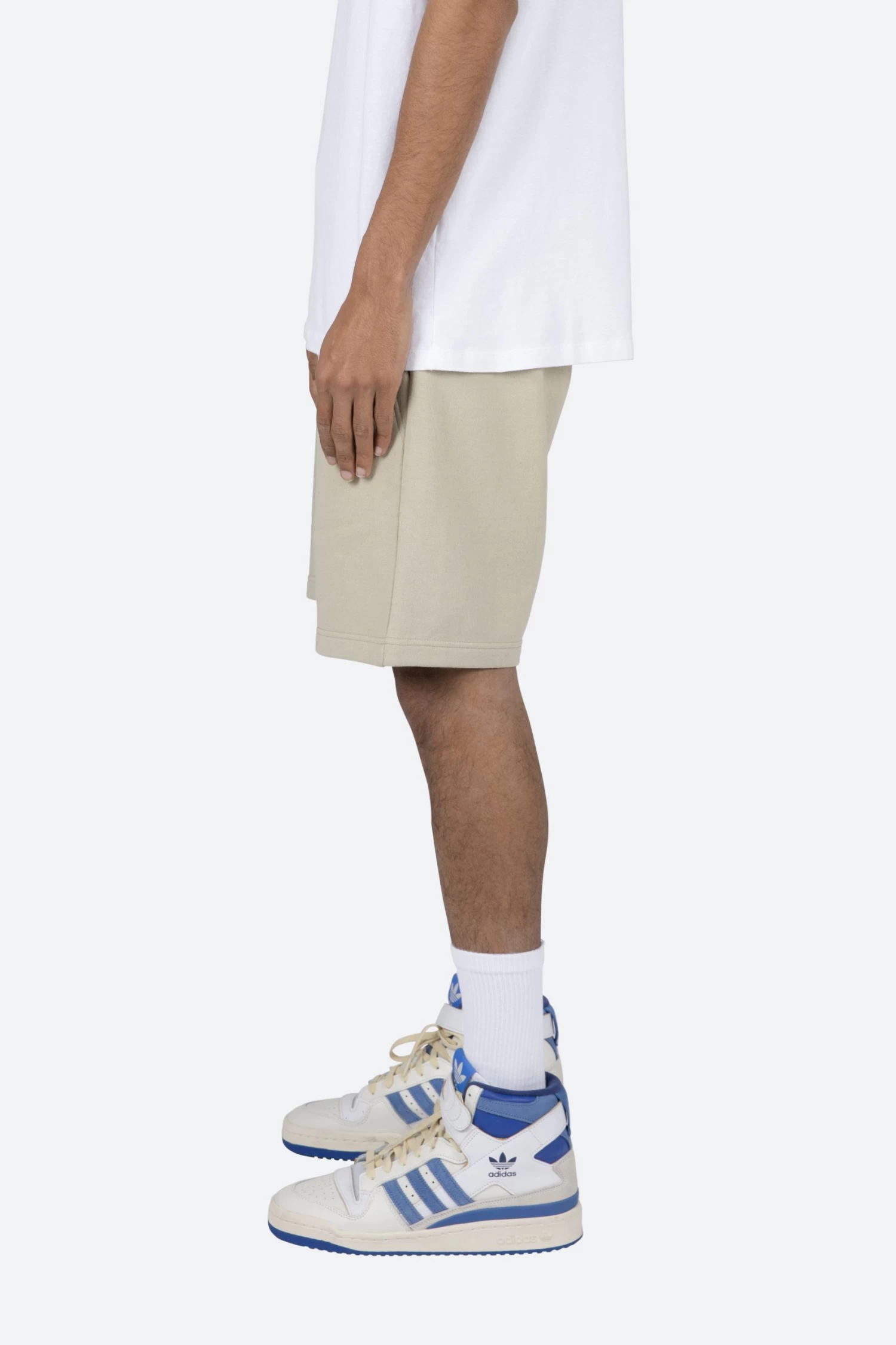 Active Sweatshorts - Stone 6 Active Sweatshorts - Stone - Image 4