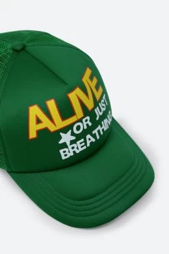 Alive Trucker Cap - Green -clothing Alive Trucker Cap Green 3