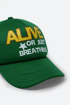 Alive Trucker Cap - Green -clothing Alive Trucker Cap Green 4