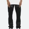 B118 Work Flare Denim - Black -clothing B118 Work Flare Denim Black