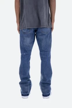 B118 Work Flare Denim - Blue 15 B118 Work Flare Denim - Blue -clothing B118 Work Flare Denim Blue 6