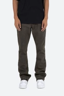 B355 Flare Denim - Grey 12 B355 Flare Denim - Grey -clothing B355 Flare Denim Grey 3