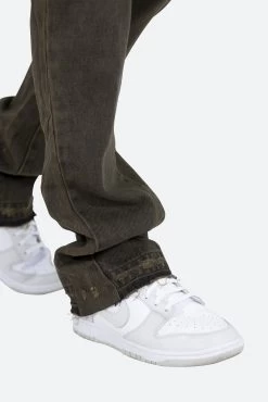 B355 Flare Denim - Grey 17 B355 Flare Denim - Grey -clothing B355 Flare Denim Grey 8