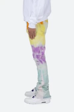 B412 Flare Denim - Multi -clothing B412 Flare Denim Multi 4