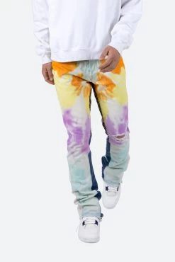 B412 Flare Denim - Multi -clothing B412 Flare Denim Multi 6