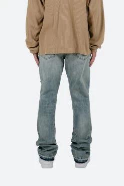 B469 Flare Denim - Blue -clothing B469 Flare Denim Blue 6