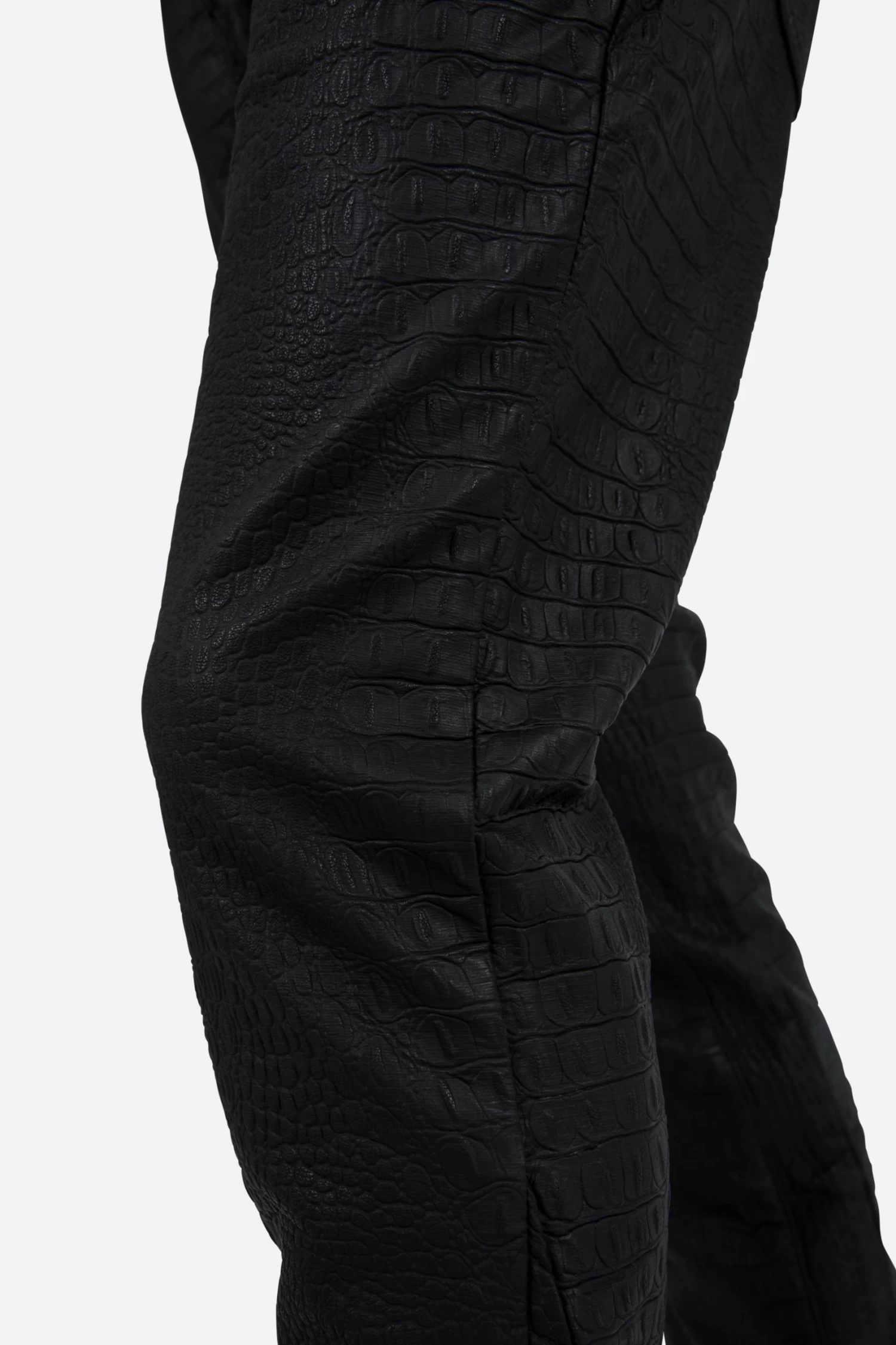 B478 Croc Flare Pants - Black 10 B478 Croc Flare Pants - Black - Image 8