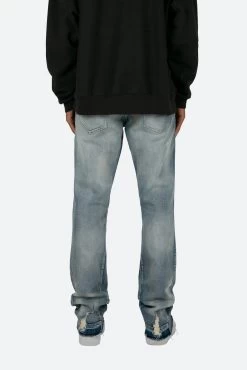 B484 Flare Denim - Blue 16 B484 Flare Denim - Blue -clothing B484 Flare Denim Blue 6