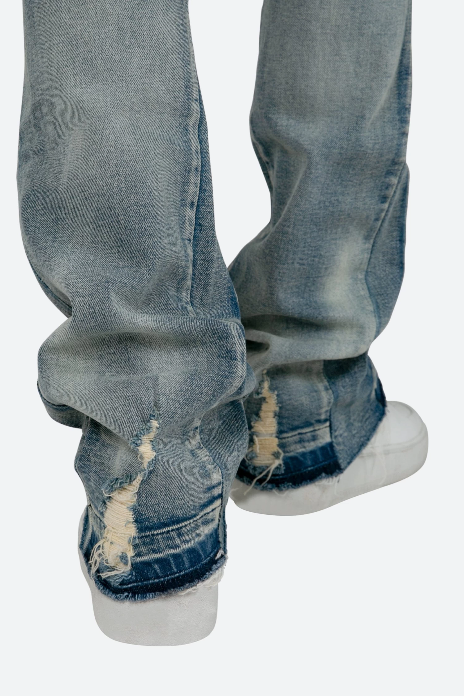 B484 Flare Denim - Blue 10 B484 Flare Denim - Blue - Image 8