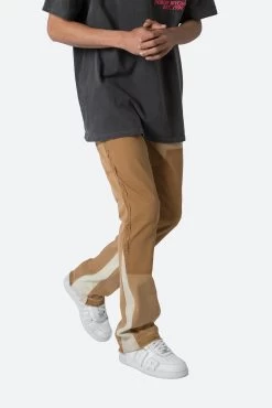 B501 Flare Denim - Brown -clothing B501 Flare Denim Brown 6