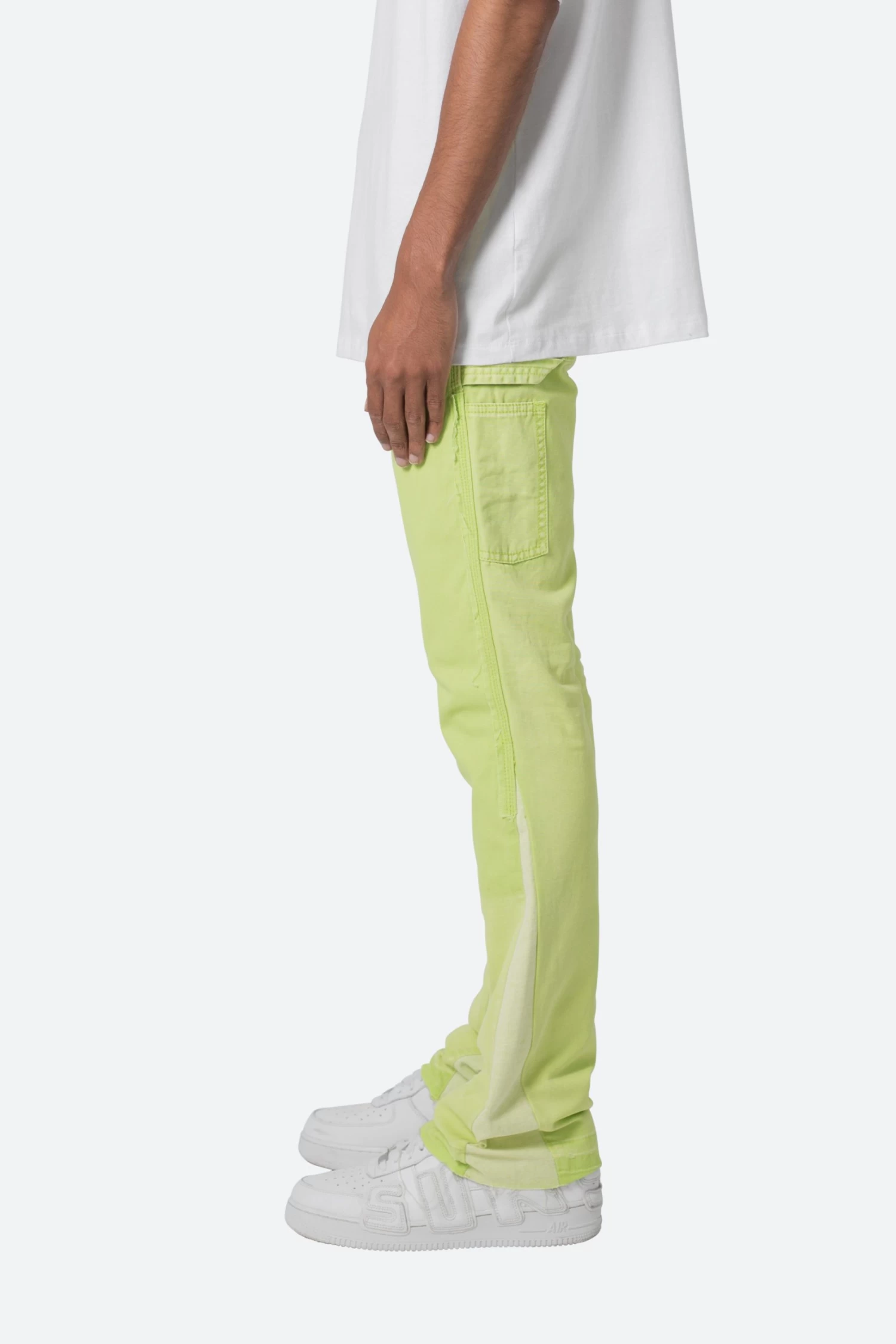 B501 Flare Denim - Green 7 B501 Flare Denim - Green - Image 5