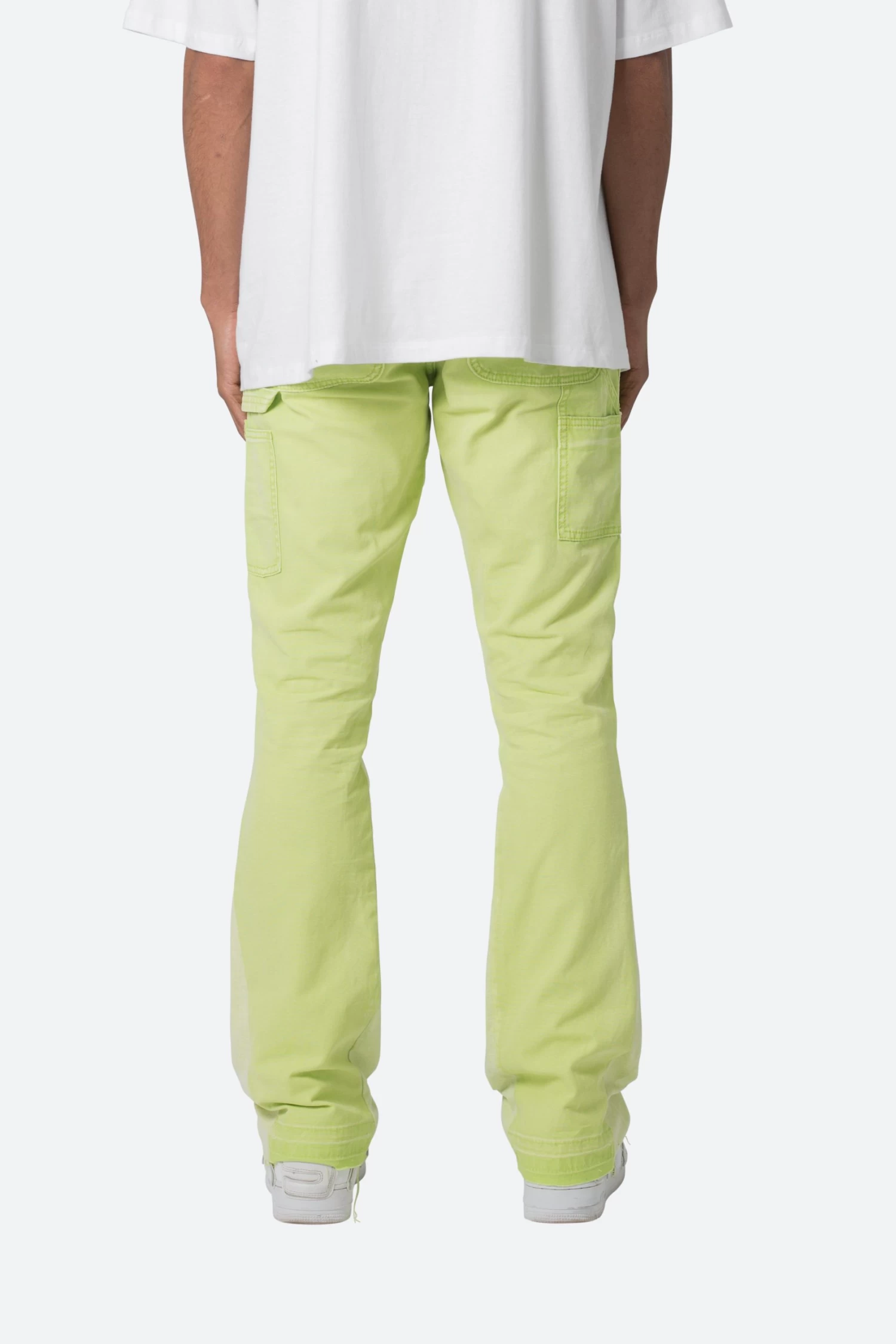 B501 Flare Denim - Green 8 B501 Flare Denim - Green - Image 6
