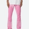 B501 Flare Denim - Pink -clothing B501 Flare Denim Pink