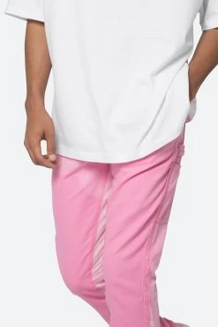 B501 Flare Denim - Pink 16 B501 Flare Denim - Pink -clothing B501 Flare Denim Pink 7