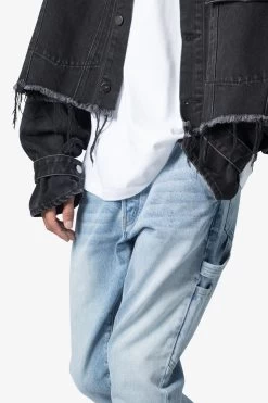 B531 Carpenter Flare Denim - Blue -clothing B531 Carpenter Flare Denim Blue 7