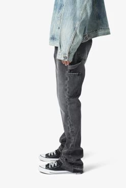 B531 Carpenter Flare Denim - Vintage Black -clothing B531 Carpenter Flare Denim Vintage Black 5