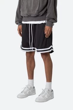 Basic Basketball Shorts - Black/White 12 Basic Basketball Shorts - Black/White -clothing Basic Basketball Shorts BlackWhite 3