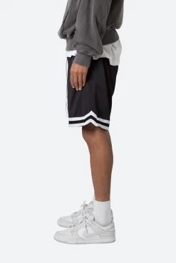 Basic Basketball Shorts - Black/White 13 Basic Basketball Shorts - Black/White -clothing Basic Basketball Shorts BlackWhite 4