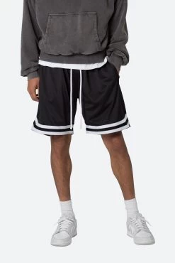Basic Basketball Shorts - Black/White 14 Basic Basketball Shorts - Black/White -clothing Basic Basketball Shorts BlackWhite 5