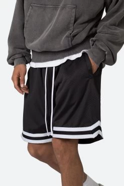 Basic Basketball Shorts - Black/White 15 Basic Basketball Shorts - Black/White -clothing Basic Basketball Shorts BlackWhite 6