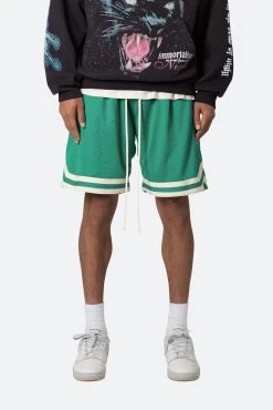 Basic Basketball Shorts - Green