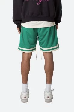 Basic Basketball Shorts - Green 15 Basic Basketball Shorts - Green -clothing Basic Basketball Shorts Green 6