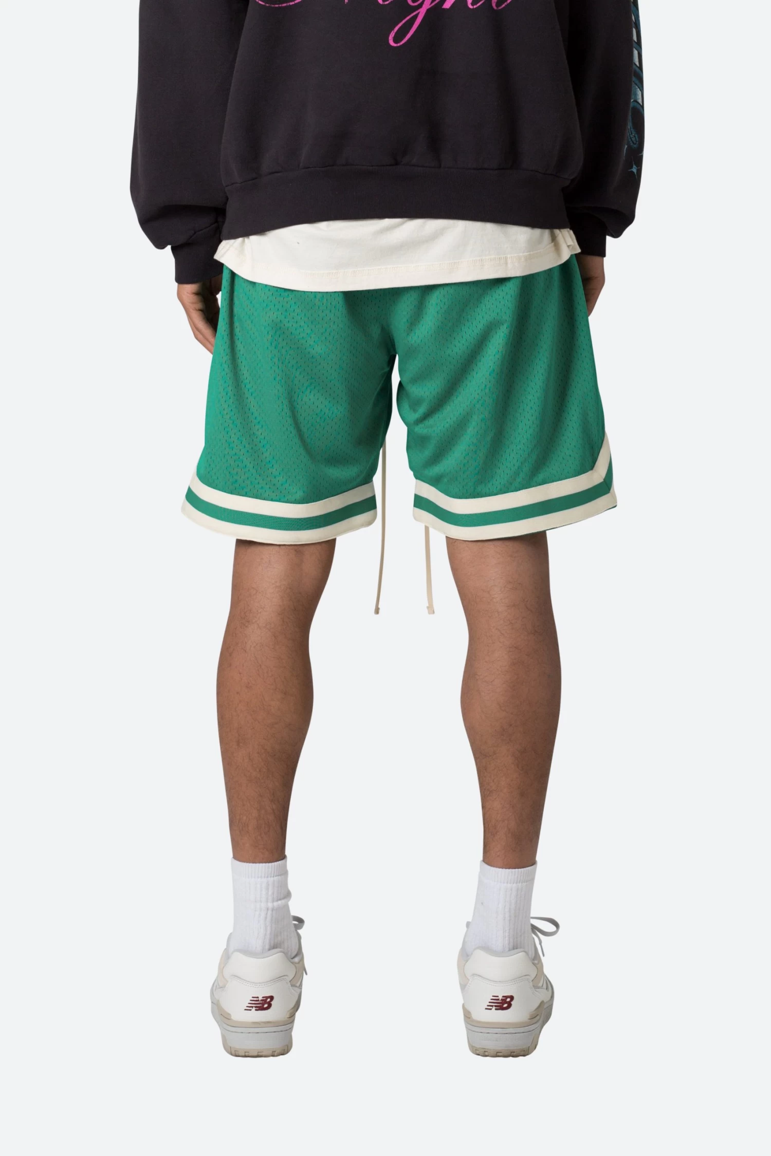 Basic Basketball Shorts - Green 8 Basic Basketball Shorts - Green - Image 6