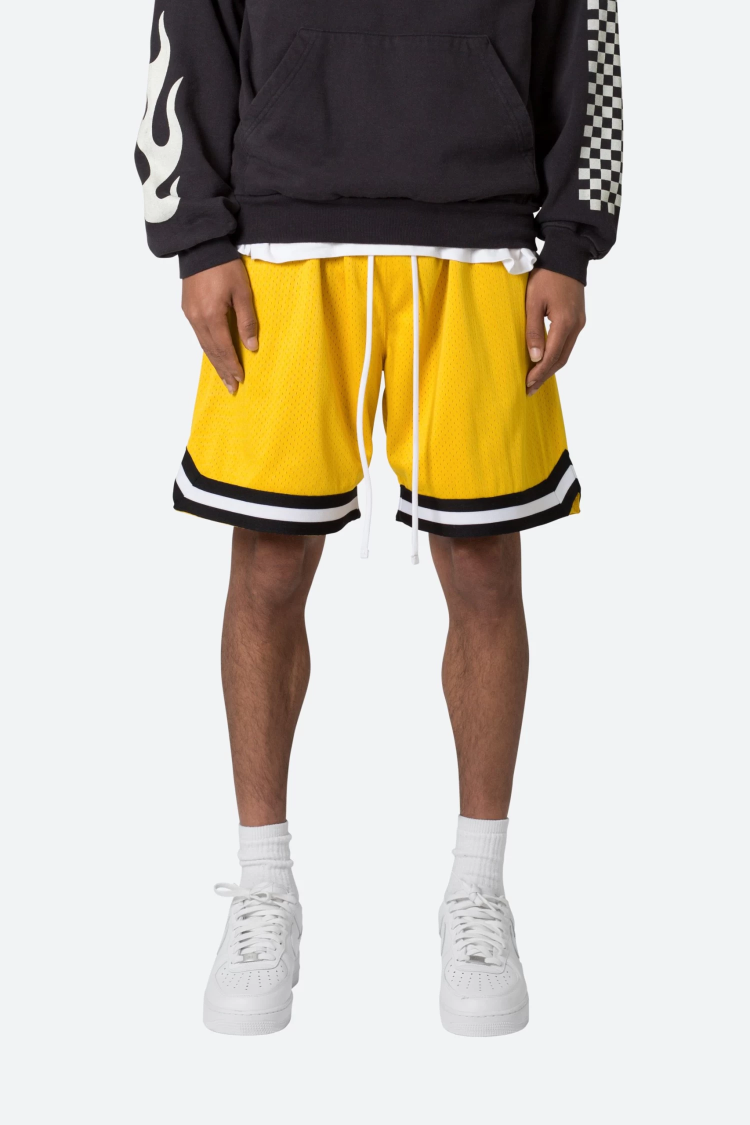 Basic Basketball Shorts - Yellow 3 Basic Basketball Shorts - Yellow