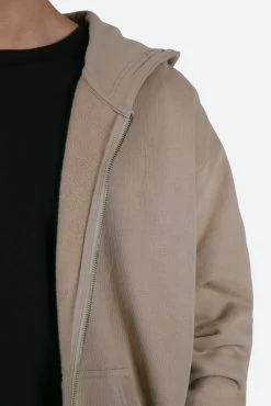 Basic Zip Up Hoodie - Earth -clothing Basic Zip Up Hoodie Earth 7