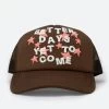 Better Days Trucker Cap - Brown -clothing Better Days Trucker Cap Brown