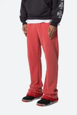 Bootcut Sweatpants - Red -clothing Bootcut Sweatpants Red 3