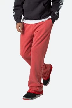 Bootcut Sweatpants - Red -clothing Bootcut Sweatpants Red 6