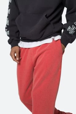 Bootcut Sweatpants - Red -clothing Bootcut Sweatpants Red 7