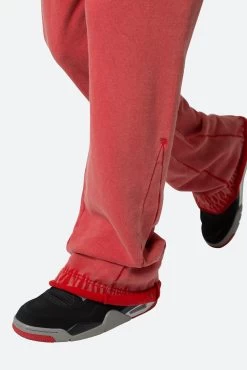 Bootcut Sweatpants - Red -clothing Bootcut Sweatpants Red 8