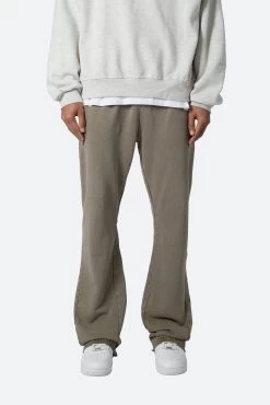 Bootcut Sweatpants - Vintage Olive -clothing Bootcut Sweatpants Vintage Olive 3