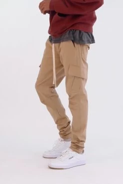 Cargo Drawcord II Pants - Khaki -clothing Cargo Drawcord II Pants Khaki 3