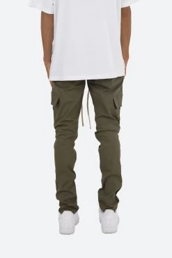 Cargo Drawcord II Pants - Olive -clothing Cargo Drawcord II Pants Olive 6