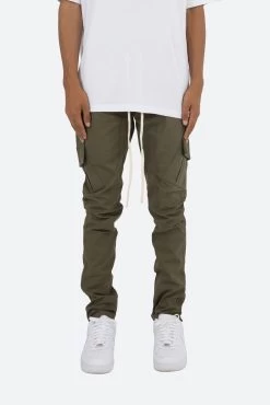 Cargo Drawcord II Pants - Olive