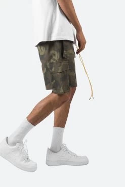 Cargo Drawcord Shorts - Camo -clothing Cargo Drawcord Shorts Camo 5
