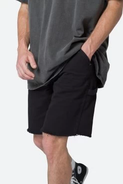 Carpenter Shorts - Black -clothing Carpenter Shorts Black 6
