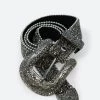 Caviar Crystal Belt - Black 1 Caviar Crystal Belt - Black -clothing Caviar Crystal Belt Black