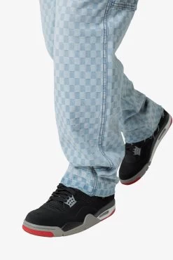 Checkerboard Carpenter Denim - Blue/White -clothing Checkerboard Carpenter Denim BlueWhite 8