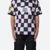 Checkered Jersey - Pink 1 Checkered Jersey - Pink -clothing Checkered Jersey Pink