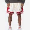 Classic Basketball Shorts - White/Red -clothing Classic Basketball Shorts WhiteRed