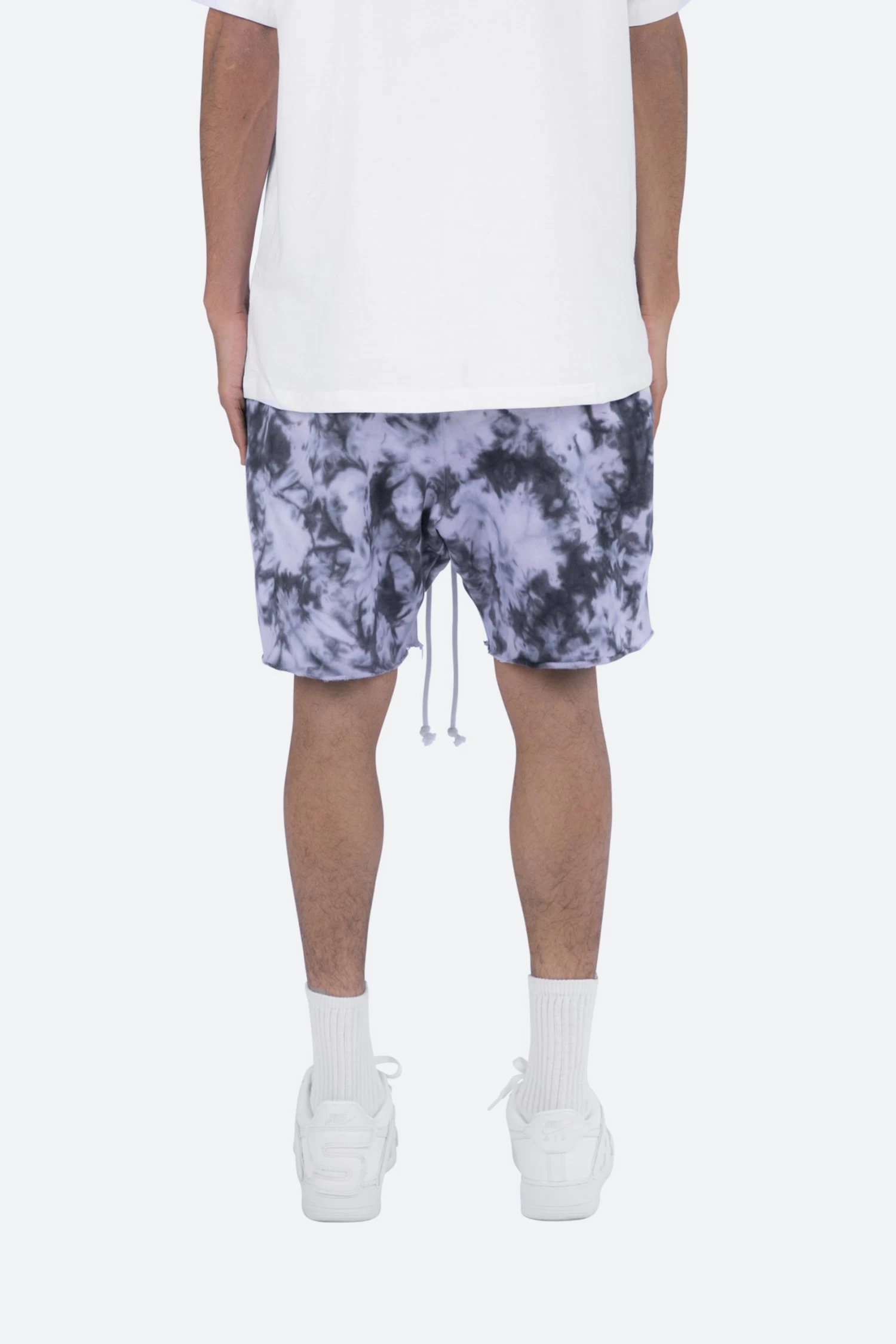 Cloud Wash Sweatshorts - Black/White 7 Cloud Wash Sweatshorts - Black/White - Image 5