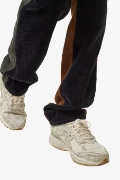 Color Block Corduroy Pants - Multi -clothing Color Block Corduroy Pants Multi 8