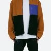 Color Block Zip Up Jacket - Multi 1 Color Block Zip Up Jacket - Multi -clothing Color Block Zip Up Jacket Multi