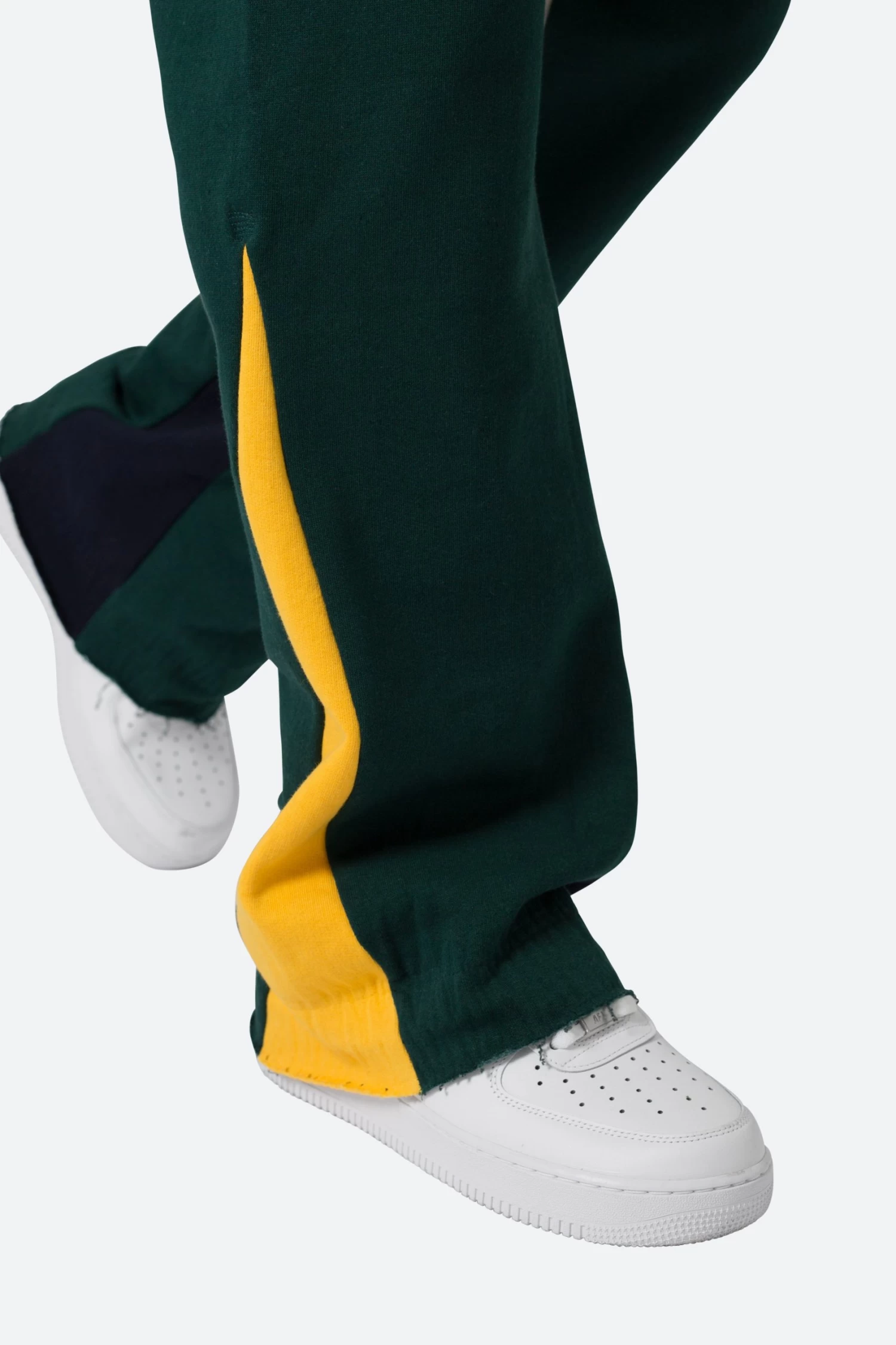 Contrast Bootcut Sweatpants - Green 10 Contrast Bootcut Sweatpants - Green - Image 8