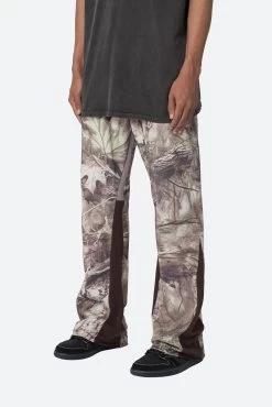 Contrast Bootcut Sweatpants - Hunter Camo -clothing Contrast Bootcut Sweatpants Hunter Camo 4