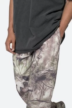 Contrast Bootcut Sweatpants - Hunter Camo -clothing Contrast Bootcut Sweatpants Hunter Camo 7